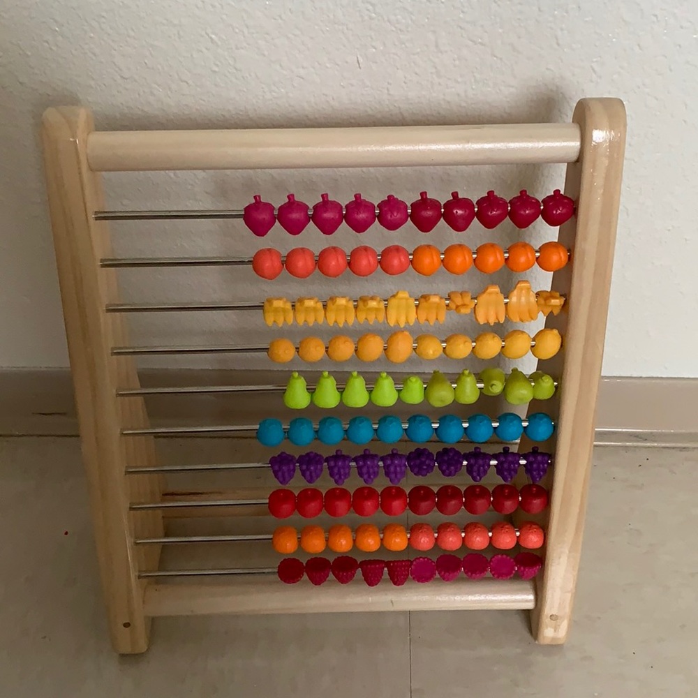 Wooden abacus